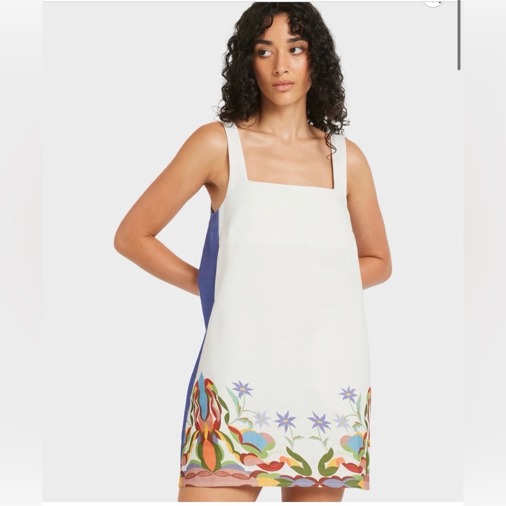 RVCA WOMENS MEL G BAKER MIDI DRESS MEDIUM